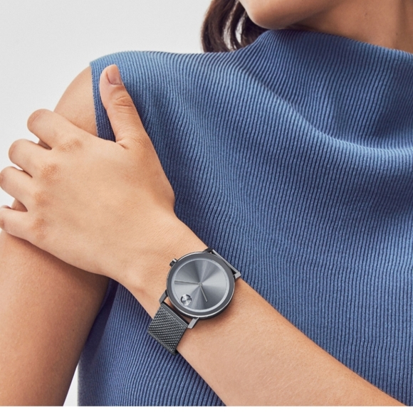 ***SOLD*** Movado Unisex Bold Evolution Quartz Grey Dial Watch - Picture 11 of 12